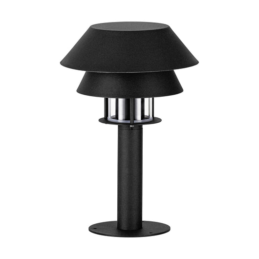 Piantana Esterno Moderna Chiappera Acciaio Nero E27