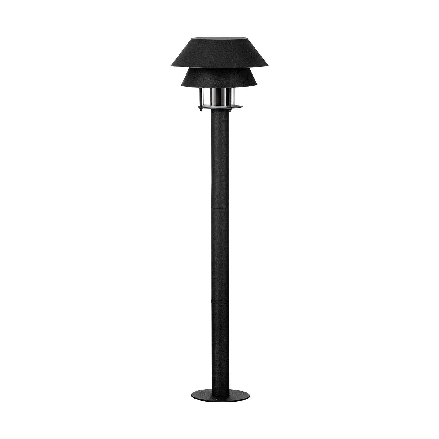 Paletto Esterno Moderno Chiappera Acciaio Bianco 1 Luce E27