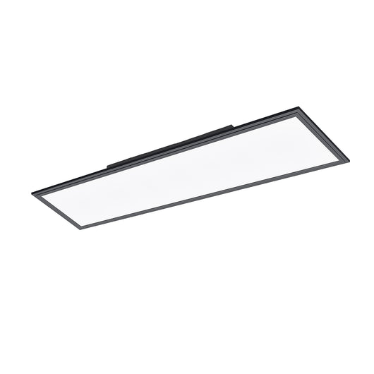 Plafoniera Moderna Salobrena 1 Alluminio Nero Luce Led Integrato 33W