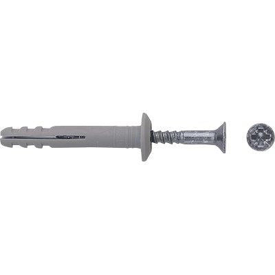 TASSELLO NYLON PROLUNGATO N-P FISCHER - VITE A CHIODO N 6X40/7 P CF=PZ 100- 1 confezioni