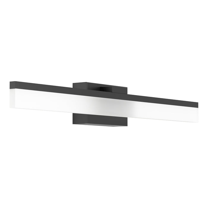 Applique Moderna Palmital Alluminio Nero 1 Luce Led Integrato 11W
