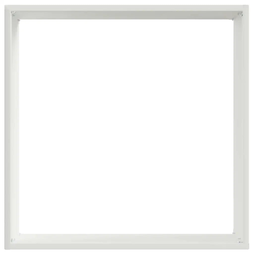 Bordura per Prato Bianco 40 x 40 x 13 cm Acciaio CFW8393609