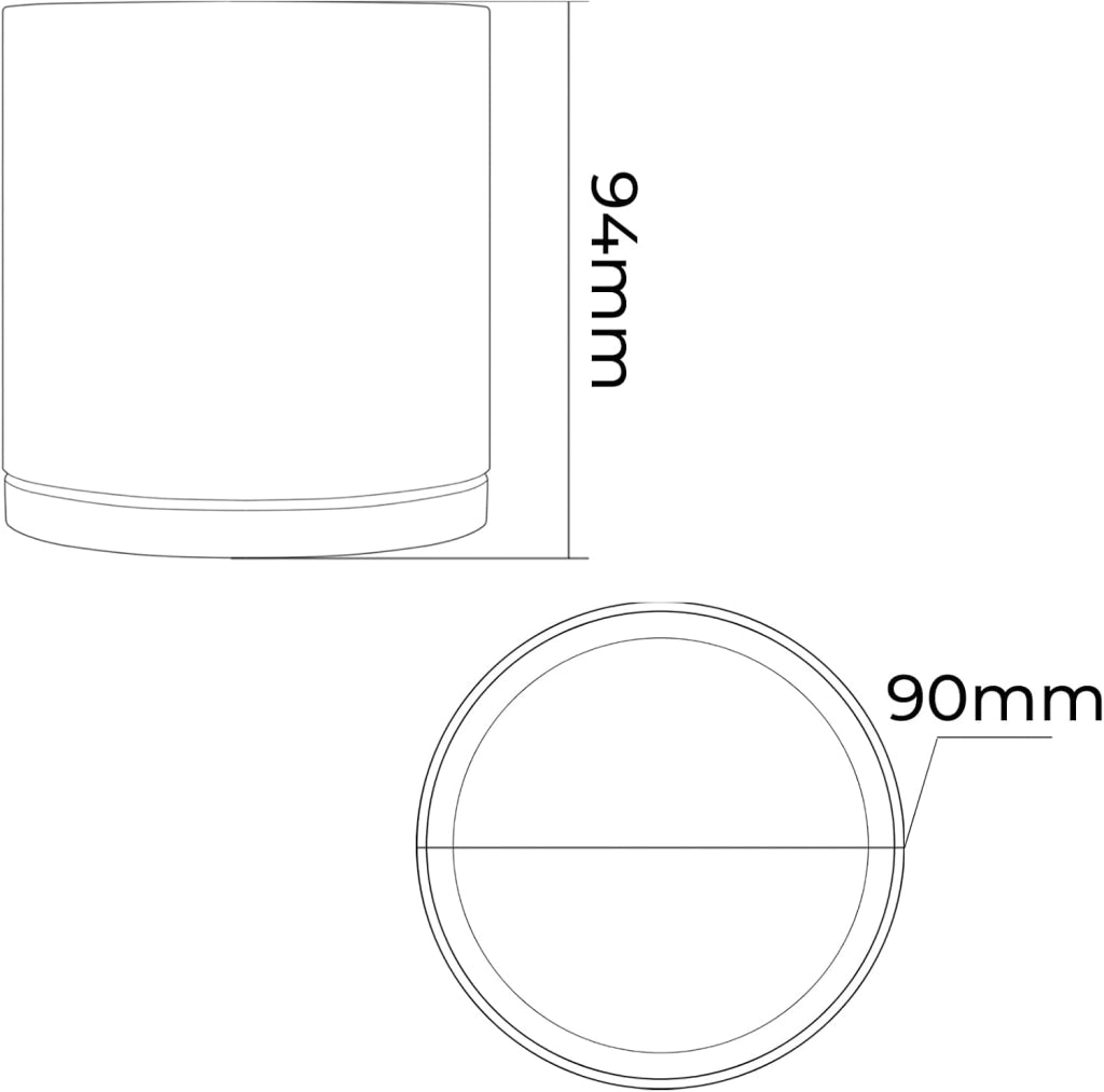 FARETTO DA SOFFITTO PLAFONIERA PER ESTERNO CILINDRICO IN ALLUMINIO ROSSO RUGGINE CON ATTACCO GU10 - ELEGANZA ED EFFICIENZA ENERGETICA