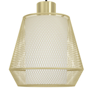 Lampadario A Sospensione Moderno Ciudadela Acciaio Nero Ottone 3 Luci E27