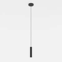 Lampadario A Sospensione Moderno Almudaina Acciaio Nero 1 Luce Led 5W 480Lm