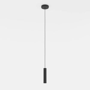 Lampadario A Sospensione Moderno Almudaina Acciaio Nero 1 Luce Led 5W 480Lm