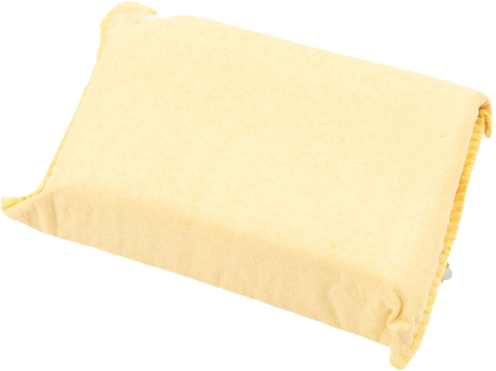 Cuscinetto singolo in tessuto tecnico puliscivetro dim.: 12x8x3,5 cm