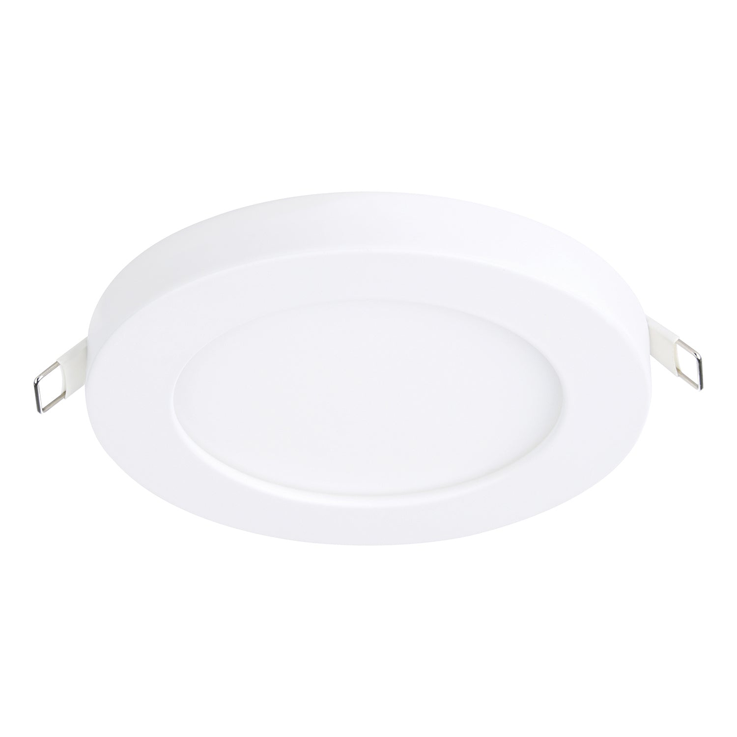 Faretto Ad Incasso Moderno Fueva Flex Alluminio Bianco Led Integrato 5,5W 3000K