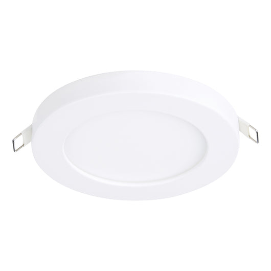 Faretto Ad Incasso Moderno Fueva Flex Alluminio Bianco Led Integrato 5,5W 3000K