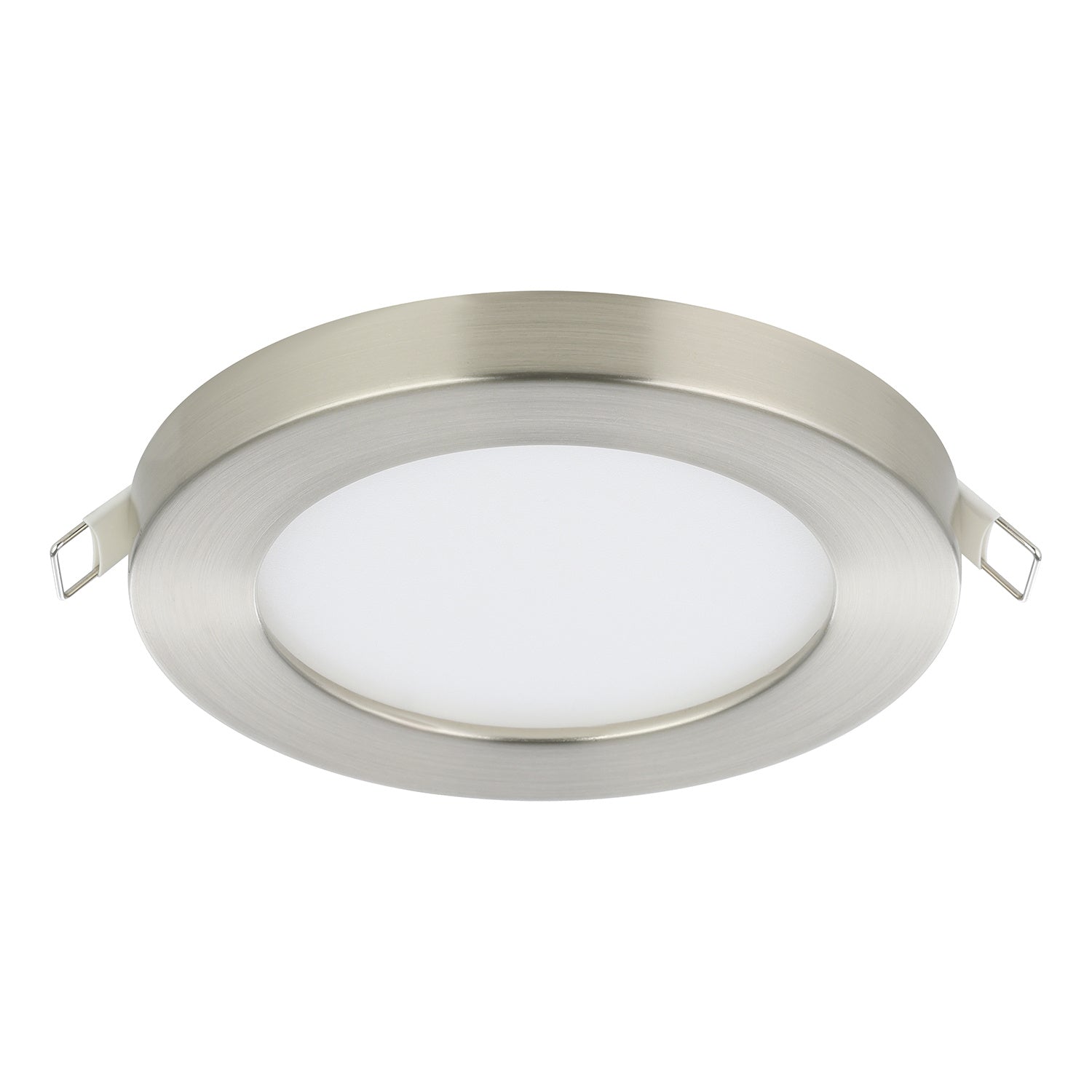 Faretto Ad Incasso Moderno Fueva Flex Alluminio Nichel Satinato Led 5,5W