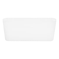 Faretto Ad Incasso Contemporaneo Rapita Alluminio Bianco Led Integrato 18W