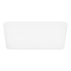 Faretto Ad Incasso Contemporaneo Rapita Alluminio Bianco Led Integrato 18W