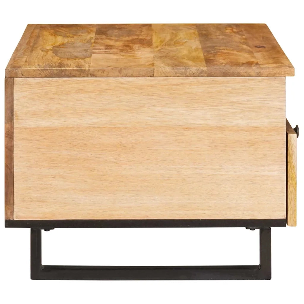 Tavolino da salotto Rovere artigianale 80 x 54 x 40 cm