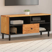 Mobile Porta TV-Mobile per TV-Credenza TV 100x33x46 cm in Legno Massello di Acacia 222525