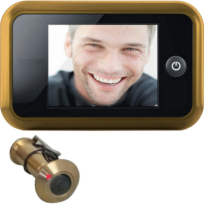 spioncino digitale oro lucido mm.135x85 (jack) cod:ferx.9009