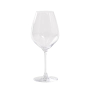 Solution Set 6 Calici in Vetro Sonoro Superiore per Degustazione Vini Rossi di Media Struttura, Capacità 43 cl, Design Elegante e Trasparente
