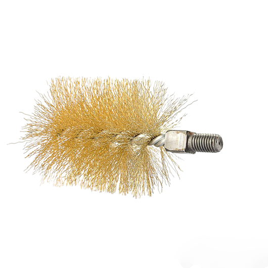 SCOVOLO TONDO ATTACCO FILETTATO 12MA Ø50 mm PULIZIA STUFA CANNA FUMARIA CEBO