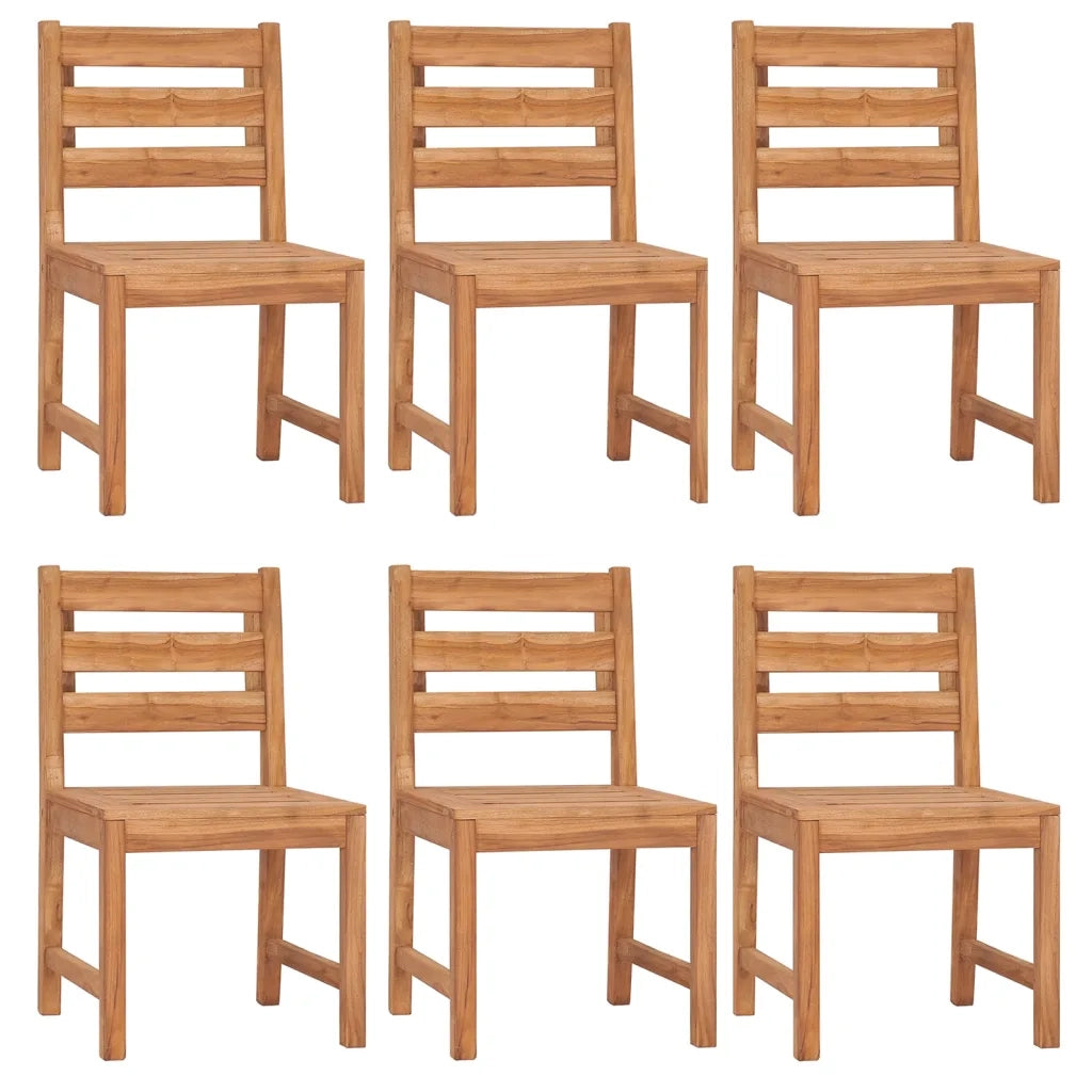 Set da Pranzo da Giardino 7 pz in Legno Massello di Teak 3157191