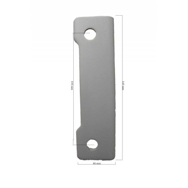 Pensilina Alluminio Blinky cm. 95X270