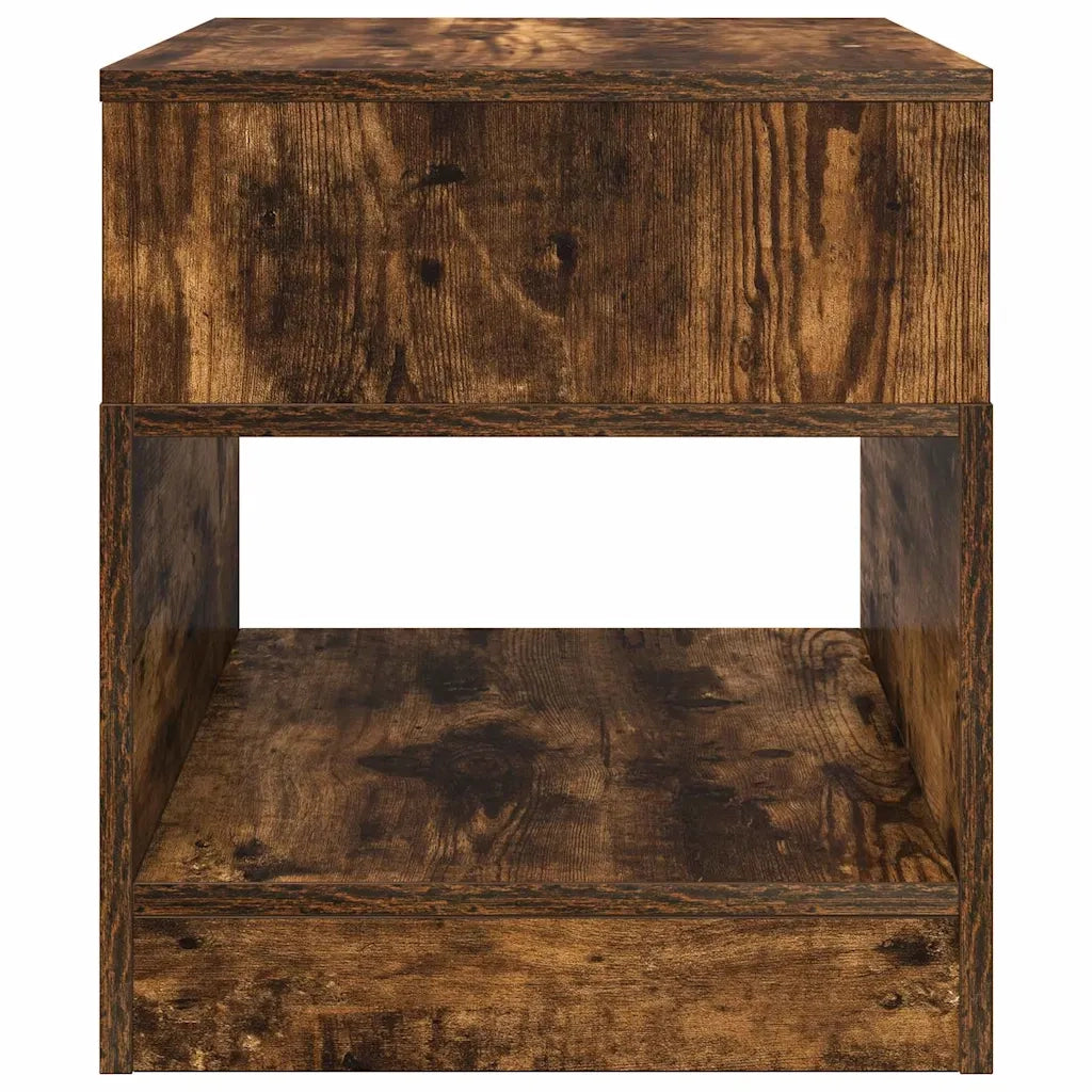Tavolino Rovere fumé 40,5 x 40 x 45 cm Legno ingegnerizzato 890920