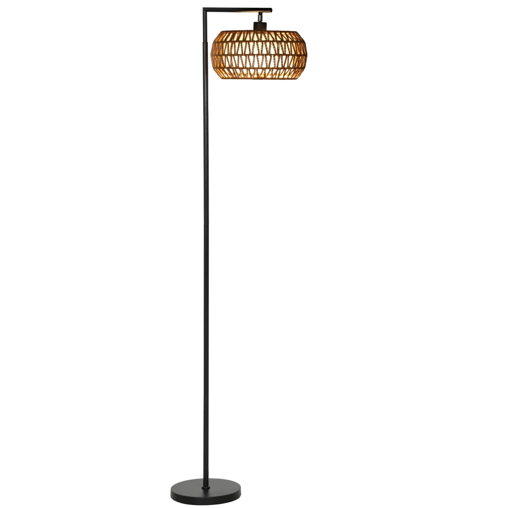 Lampada da terra dimmerabile ¨C zephmum ¨C 3 temperature colore telecomando 52x33x170cm nero