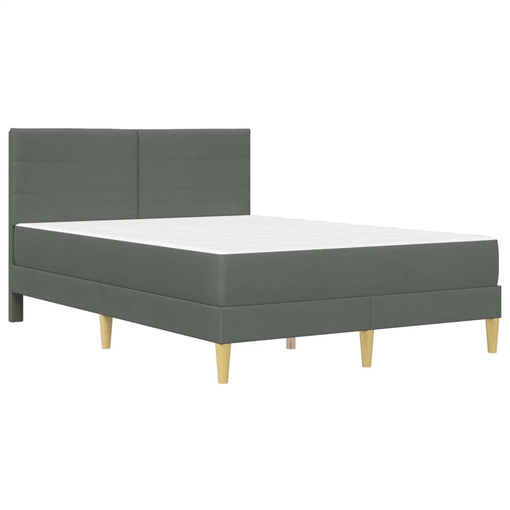 Struttura del letto Grigio scuro 120 x 190 cm Poliestere 3414945