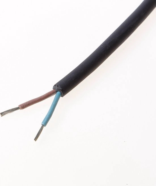 Cavo in gomma isolato resistente al calore 2 x 1mm²