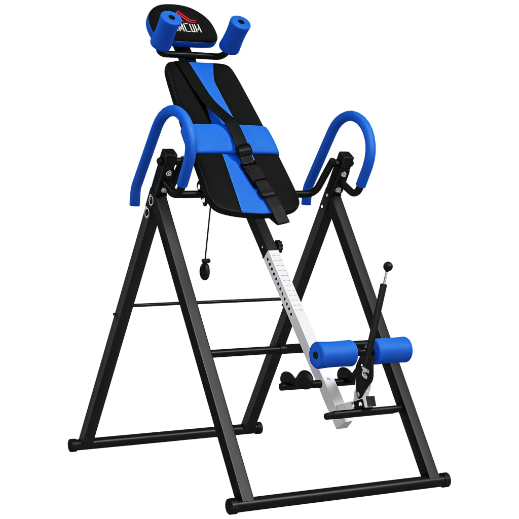 Tavolo da Inversione Pieghevole ¨C Zephmum ¨C Blu, Nero, 79x114x153 cm