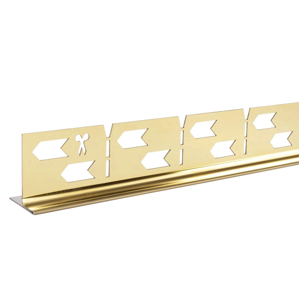 Profilo Doccia Pendenzato 140cm Gold sinistra