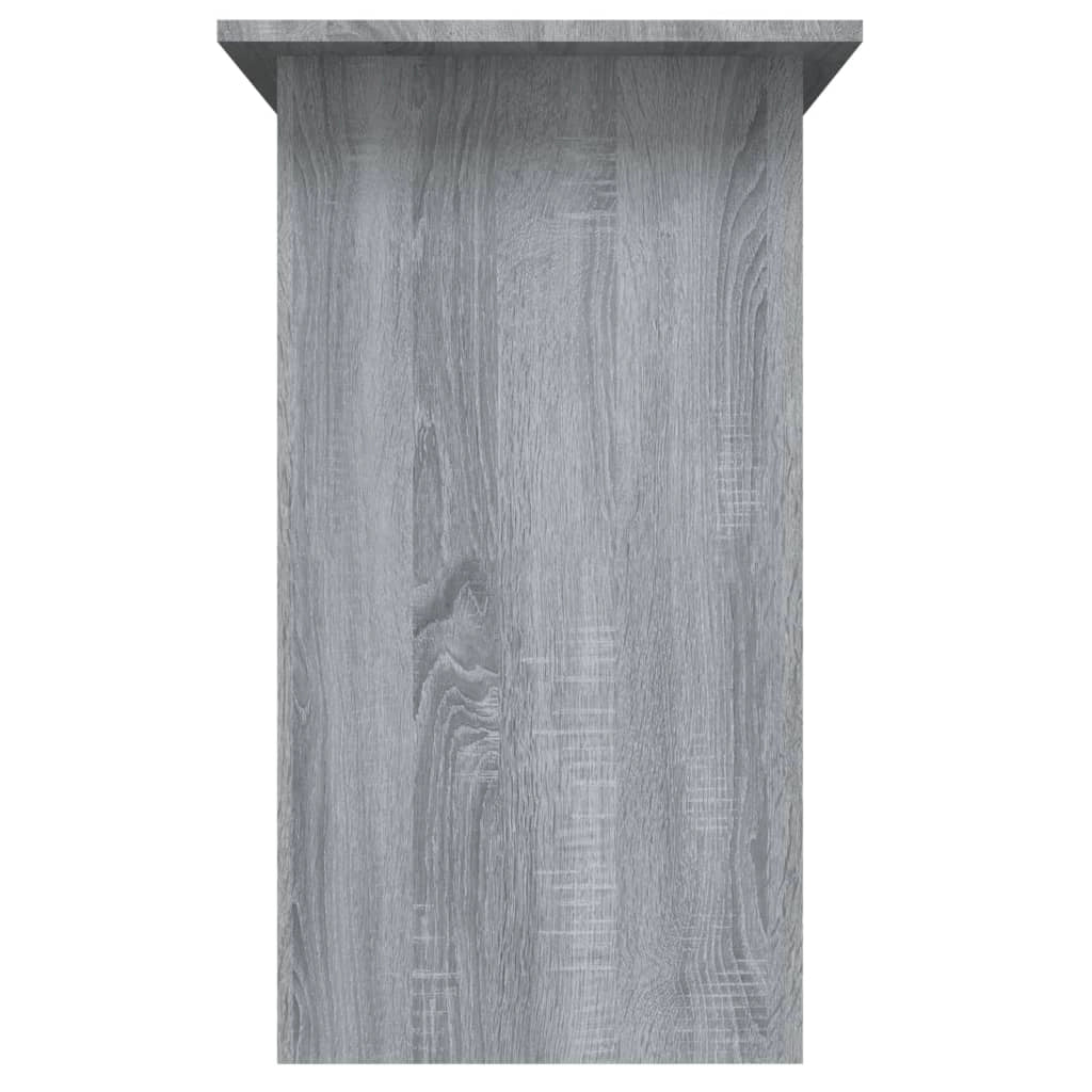 Scrivania Sonoma postazione computer scrivania da studio 80 x 45 x 74 cm legno ingegnerizzato grigio 02_0023964