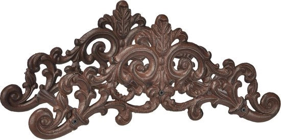 Supporto per tubo di giardino in ghisa da appendere al muro, possibilità di appendere decorativa per tubo di giardino, supporto per tubo di giardino da appendere al muro