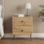 Armadio da Notte Rovere Artigianale 43 x 34,5 x 47,5 cm 895463