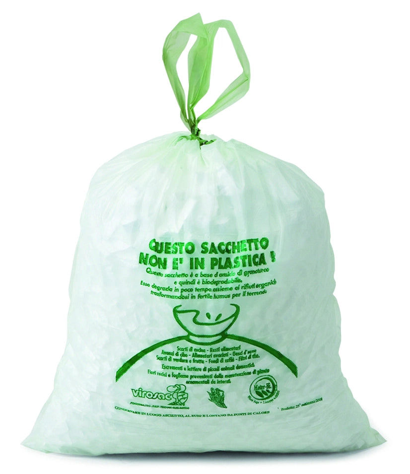 Virosac SACCO RIFIUTI BIOPRATICO 10 PZ cm. 42x45 - lt. 12 24.00 rotoli