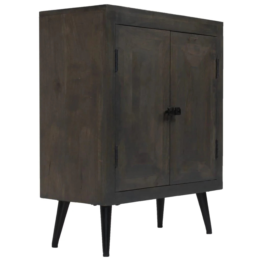 Buffet credenza mobiletto consolle mobile contenitore legno massello di mango 76 cm 4402212