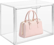 Organizzatore di cosmetici in acrilico, cassetti trasparenti, 36 x 22 x 27 cm, organizzatore chiuso, grande, per borse, libri, giocattoli