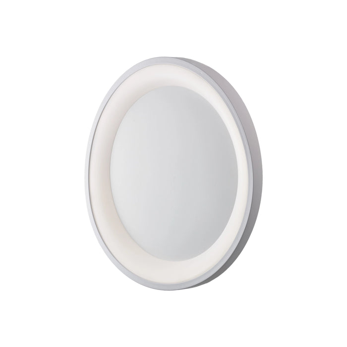 Plafoniera Moderna Circolare Anna Led Integrato In Alluminio Bianco