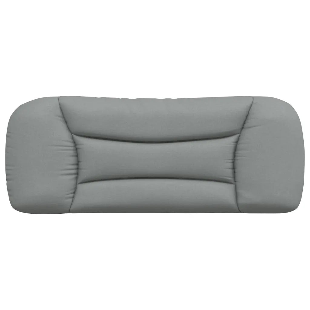 Cuscino testiera Hvar Grigio Chiaro 100 cm in Tessuto 3207716