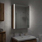 Mobiletto per specchio da bagno Legno vecchio