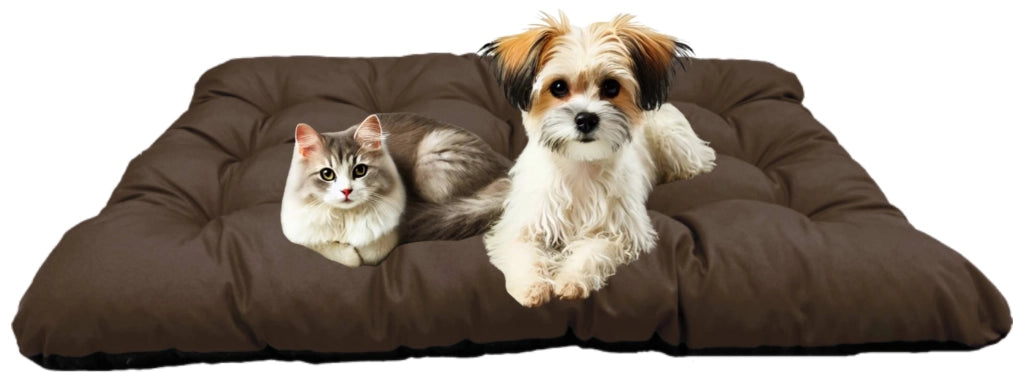 AIO FACTORY 100x70 cm PRESTIGE Cuccia per cani impermeabile personalizzabile Marrone