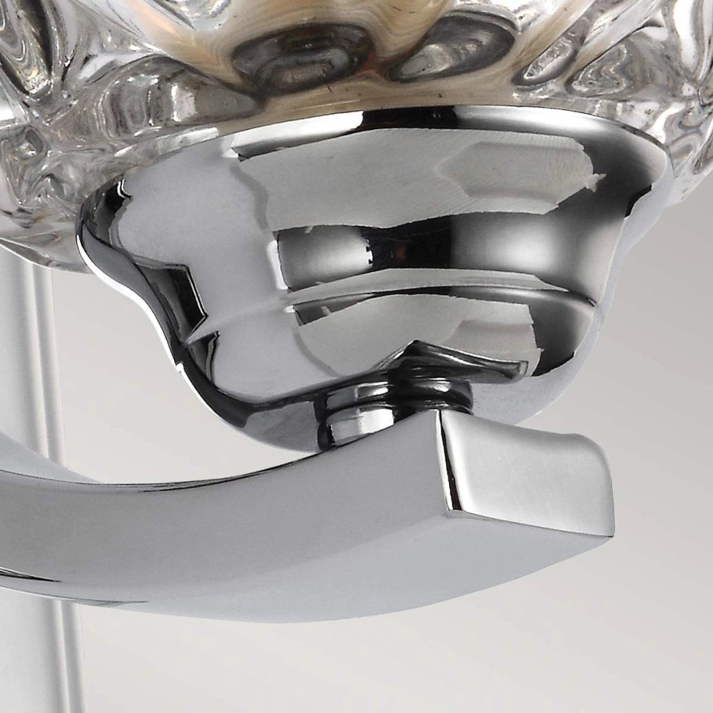 Applique Kalli cristallo cromo lucido 1 luce G9 3W Feiss