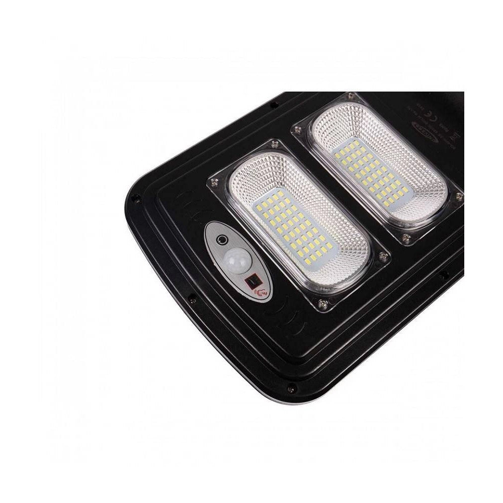 Trade Shop - Lampione Solare Faro Led 40w Luce Fredda 6500k Pannello Integrato Ip65 So-40w-ss -