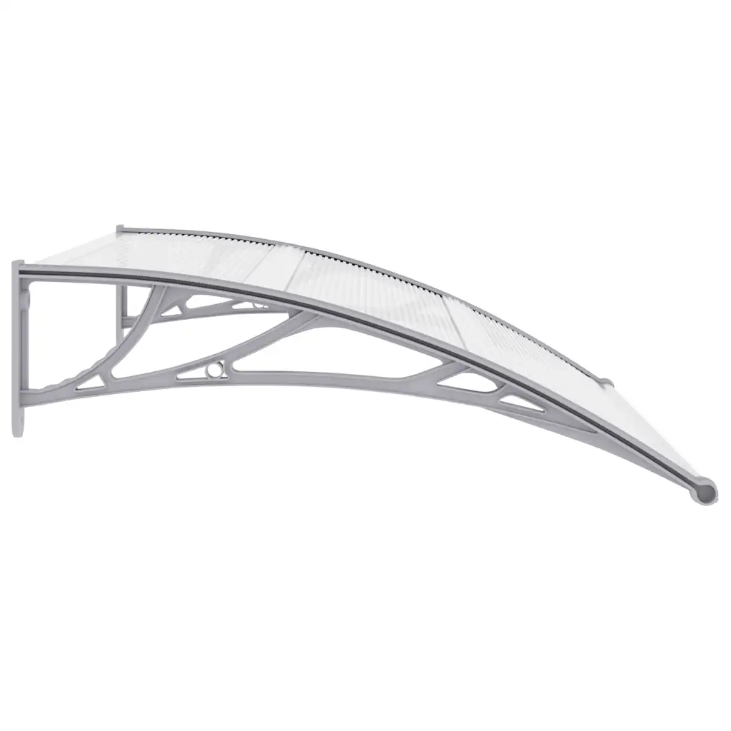 Pensilina per Porta Grigia 120x100 cm in PC CFW6545344