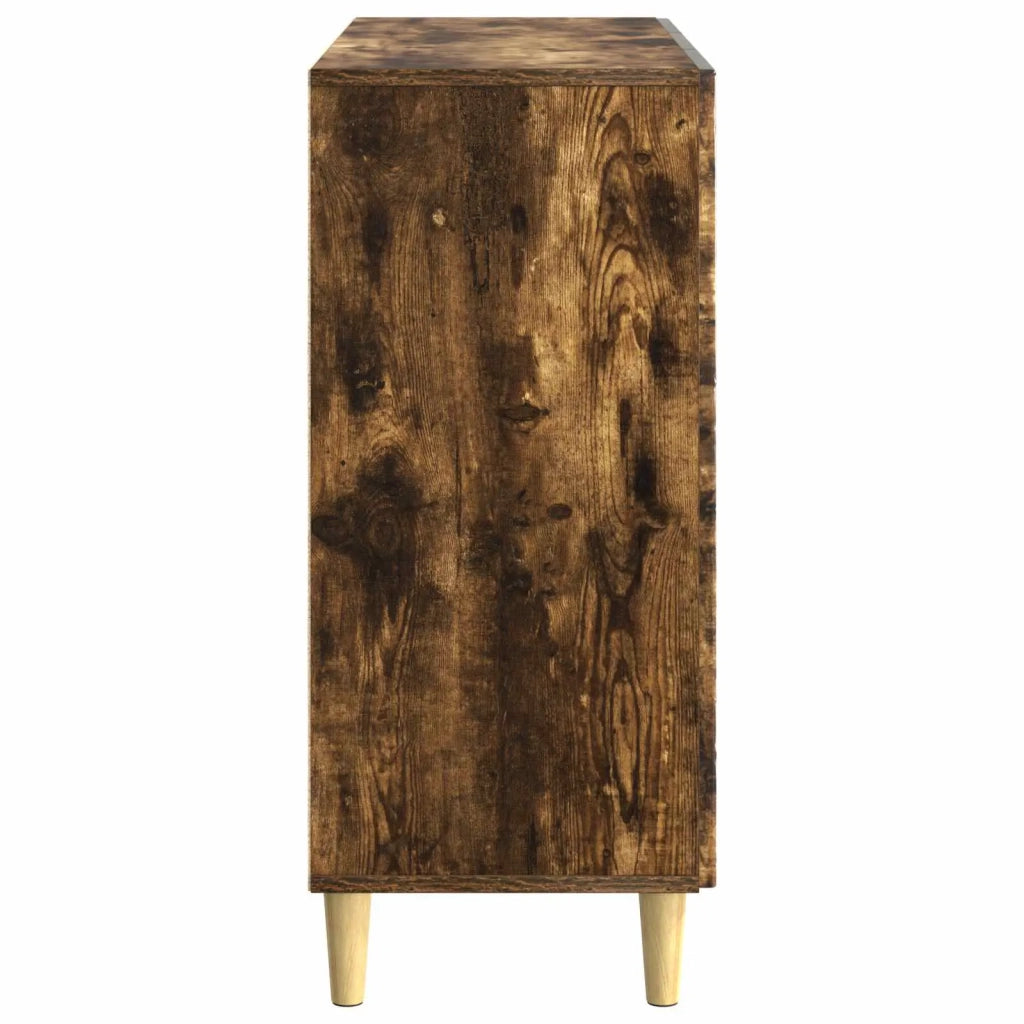 Credenza Rovere Fumo 89 x 34,5 x 80 cm Legno ingegnerizzato