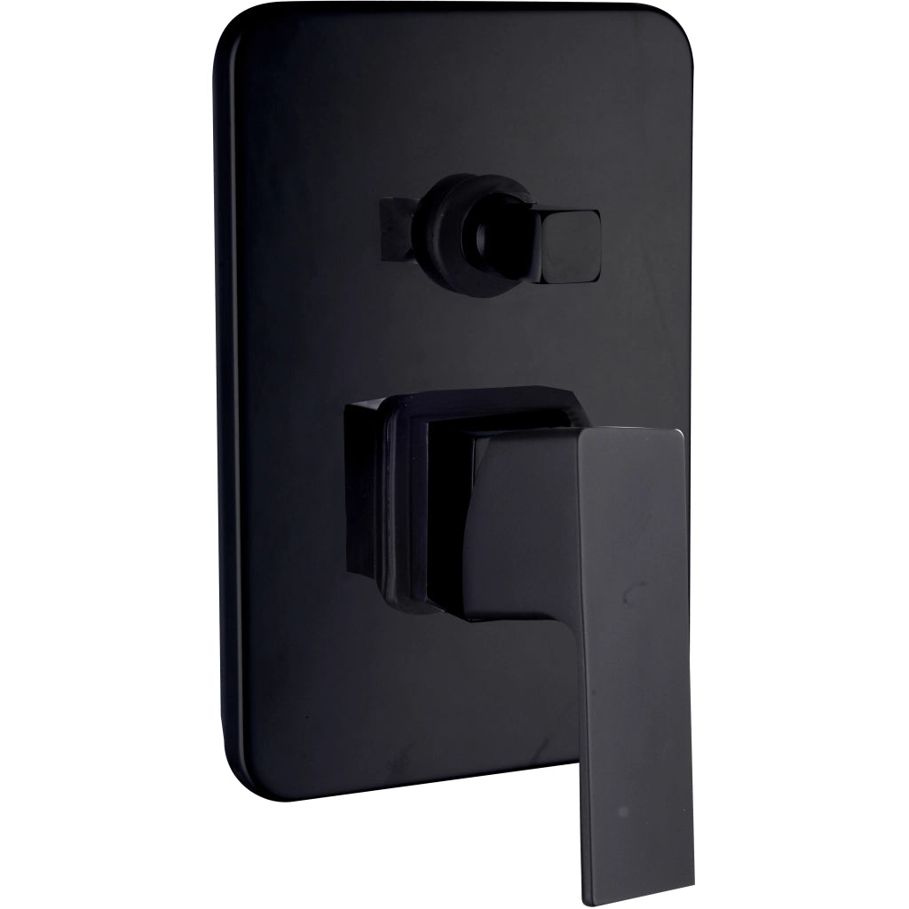 SERIE ELEGANT MISCELATORE INCASSO DOCCIA C/DEVIAT. NERO- 1,0 pz