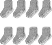 Calze Antiscivolo per Bambini - Età 3-5 anni - Calze Antiscivolo per Bambini - Calze con Grip per Bambini - Calze in Cotone Puro - Modello ABS - Calze per Ragazze da 3 a 5 anni - Salute e Sicurezza