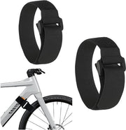 Doppio set di cinture per bicicletta, 60 cm cinture per bicicletta Cinture regolabili con chiusura a clip per l'immagazzinamento Cinture riciclabili per la montaggio a parete Per passeggiate, yoga, tappeti, campeggio, bicicletta