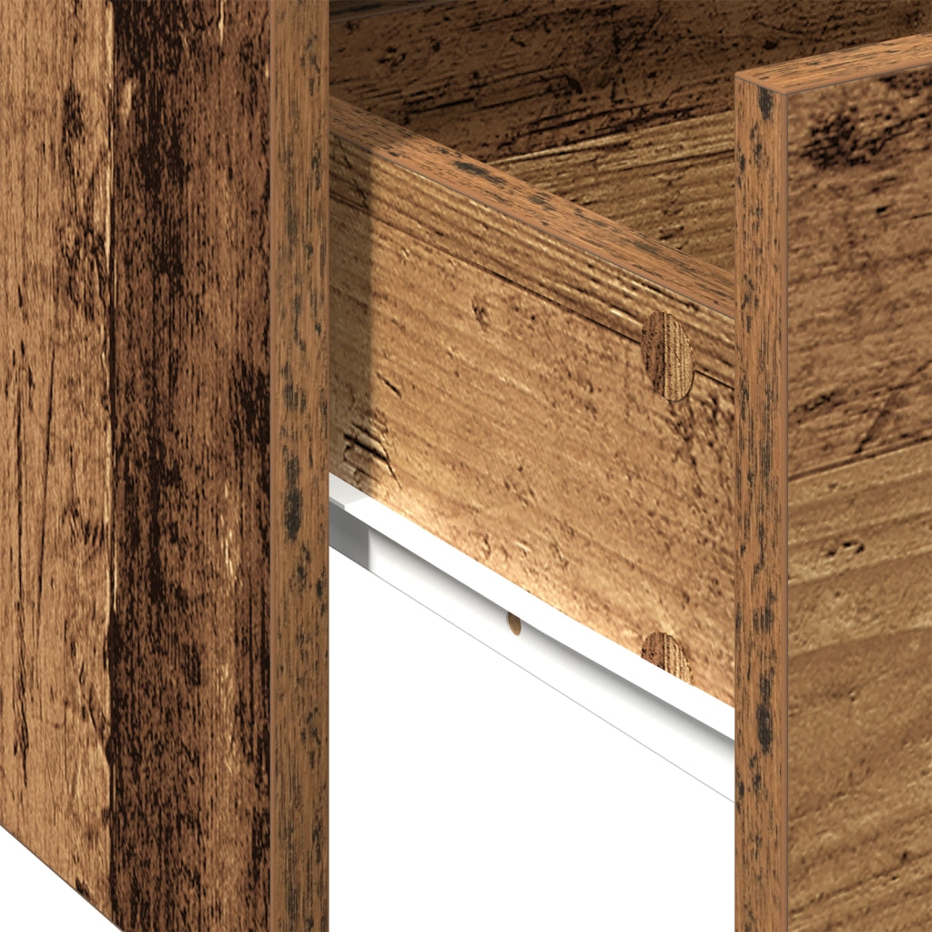 Tavolino da caffÃ¨ in legno vecchio 102x55x43,5 cm in legno ingegnerizzato