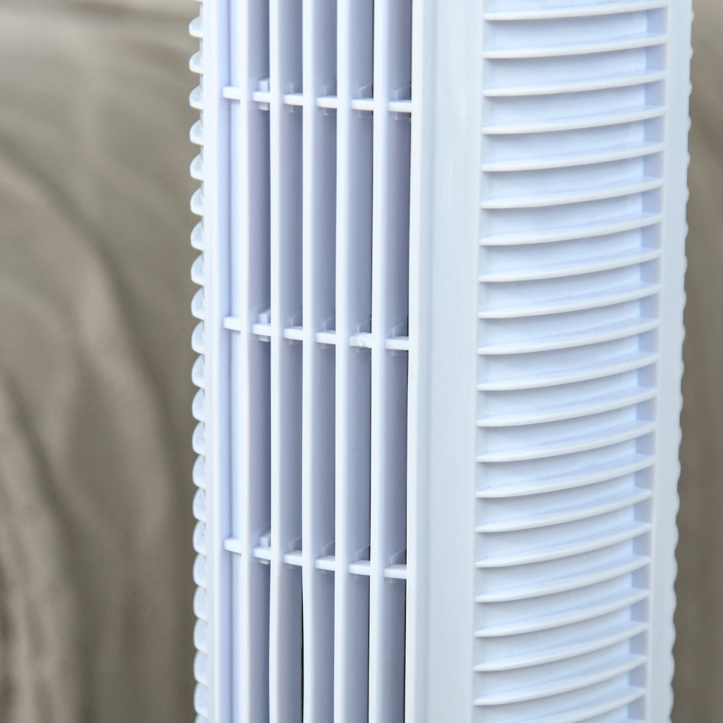 EasyComfort Ventilatore a Colonna con Telecomando Oscillazione 3 Funzioni 3 Velocità