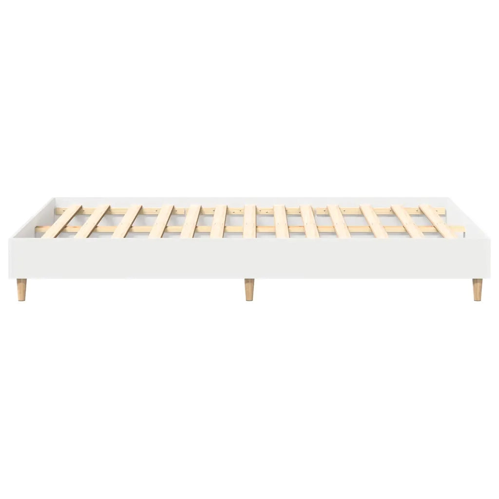 Struttura del letto Bianco 137 x 190 cm Legno ingegnerizzato 901003