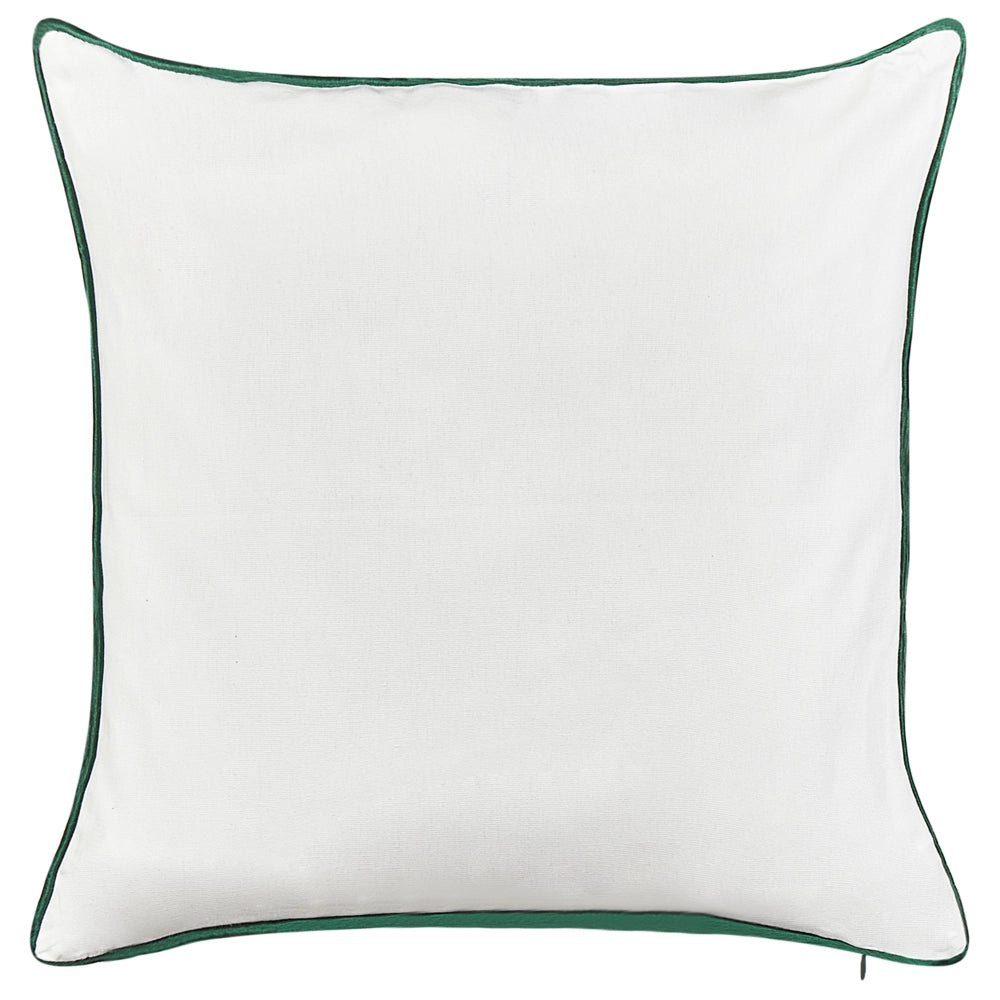 Set di 2 cuscini sparsi in tessuto poliestere bianco con motivo natalizio Tartan 45 x 45 cm Accessorio per la decorazione
